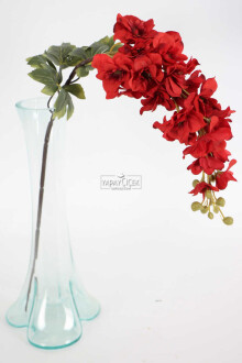 Yapma Çiçek Kaliteli Dal Şebboy 87 cm Dark Kırmızı - Yapay Çiçek Sitesi