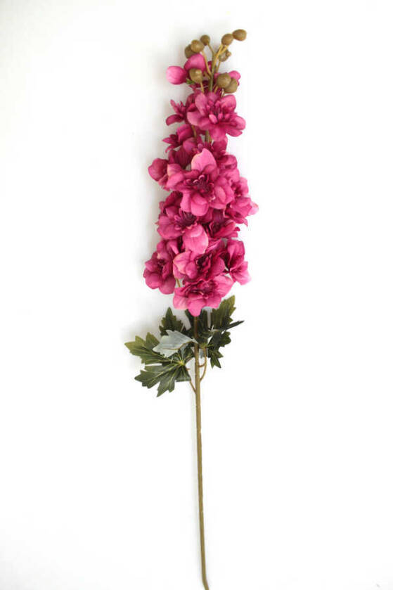 Yapma Çiçek Kaliteli Dal Şebboy 87 cm Fuşya - 2