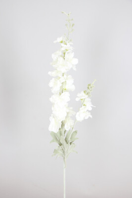 Yapma Çiçek Kaliteli Dal Şebboy 87 cm Net Beyaz - Yapay Çiçek Sitesi