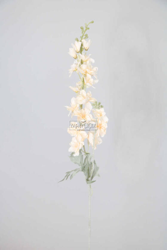 Yapma Çiçek Kaliteli Dal Şebboy 87 cm Somon - 1