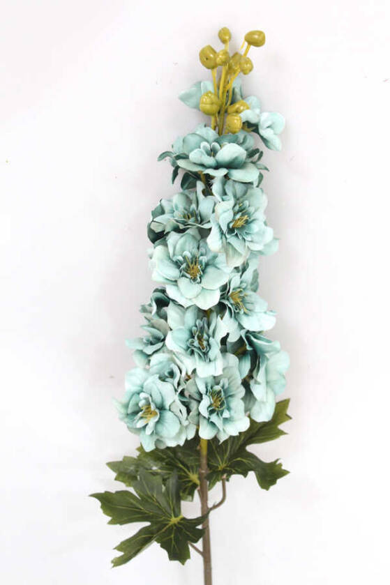 Yapma Çiçek Kaliteli Dal Şebboy 87 cm Turkuaz - 1