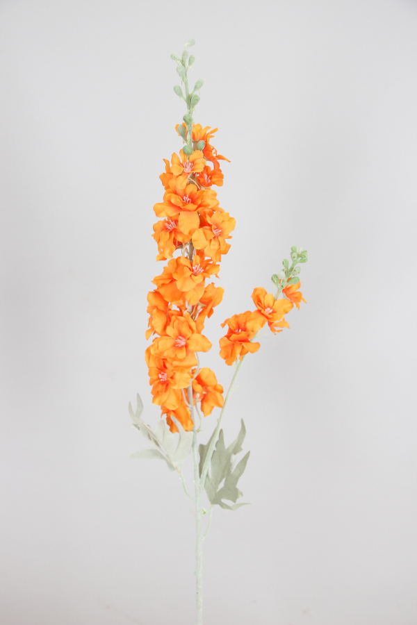 Yapma Çiçek Kaliteli Dal Şebboy 87 cm Turuncu - 1