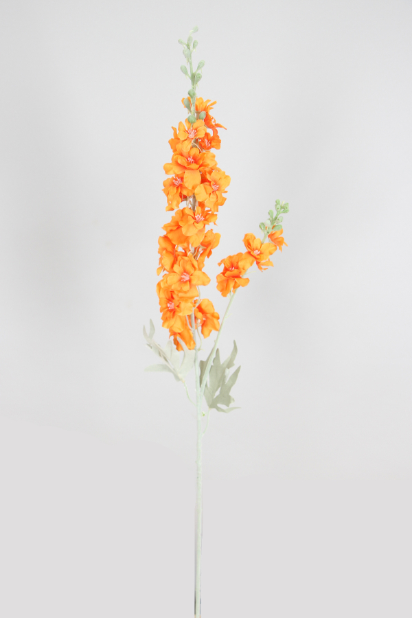 Yapma Çiçek Kaliteli Dal Şebboy 87 cm Turuncu - 2